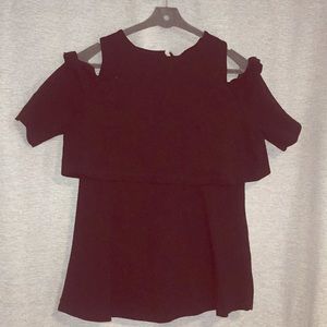 NWOT ASOS Maternity Black Nursing Top